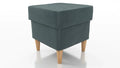 STOOL OSLO WITH STORAGE 40X40CM WOODEN LEGS EASY CLEAN FABRIC KRONOS 22Pouf dimensions: width 40 cm height 43 cm depth 40 cm height of the legs 13 cmPouf opened with a container.Anna Furniture