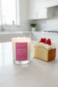 Strawberry Vanilla Swirl Candle