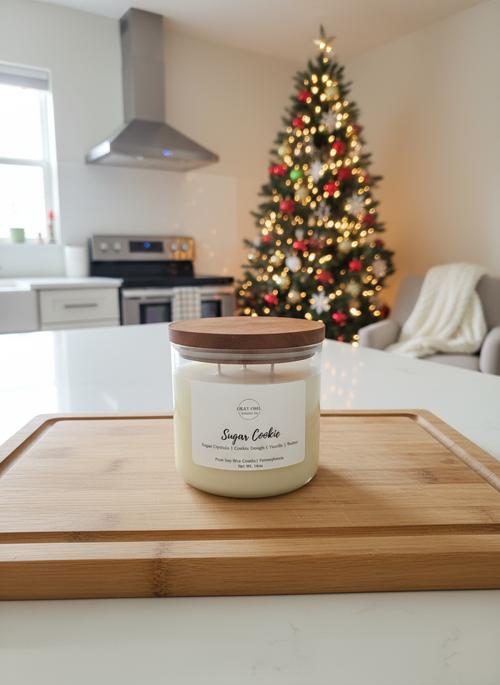 Sugar Cookie Large Soy Candle | 3 Wick
