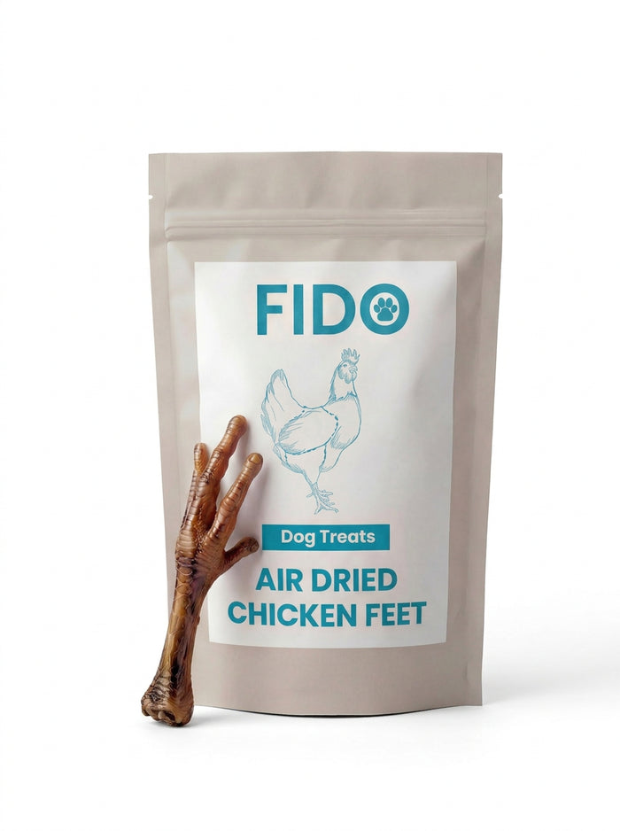 Fido The Everyday Box - air dried chicken feet, chicken breast and fish skin treats