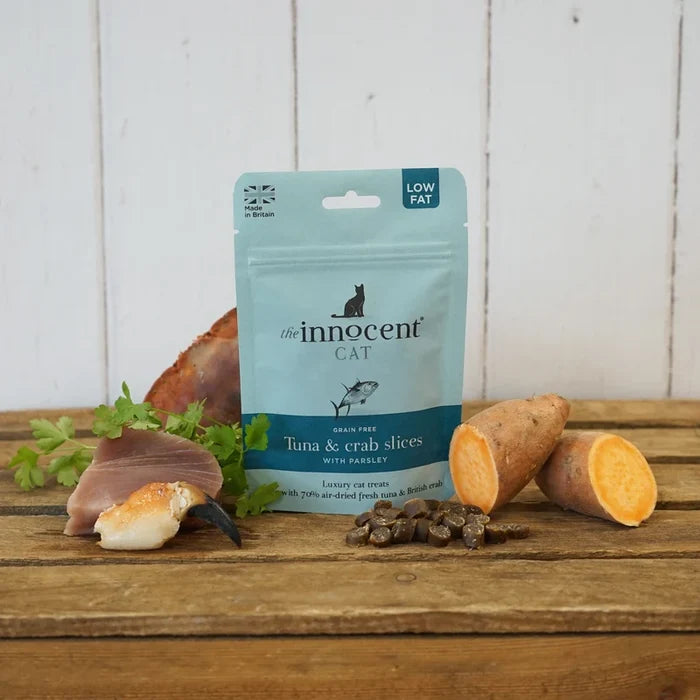 The Innocent Cat Tuna & Crab Slices with Parsley