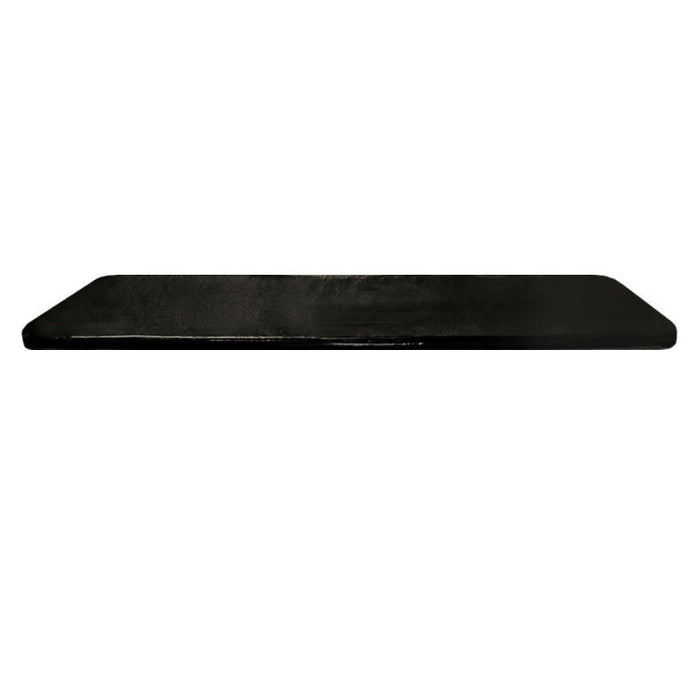 TITAN oversized bariatric cot mattress pad, 1-inch black easy-clean replacement pad, Model 1000-MP-B1