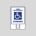 VAN ACCESSIBLE PARKING Cone Topper Signs (SG-102I1)