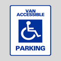 VAN ACCESSIBLE PARKING Weightable Base Sign (SG-102H)