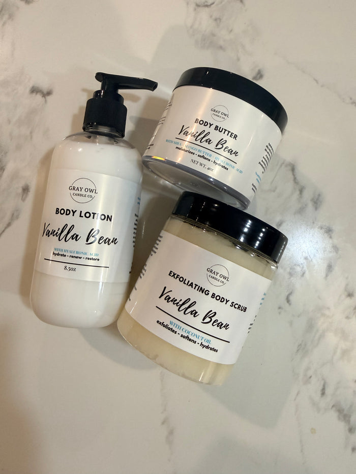 Vanilla Bean Box Set with Candle | Mother's Day | Birthday