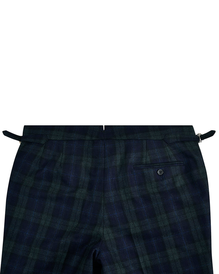 VBC 100% Wool: Black Watch Tartan Checks
