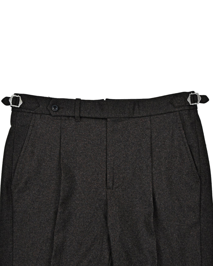 VBC 100% Wool: Dark Brown Flannel