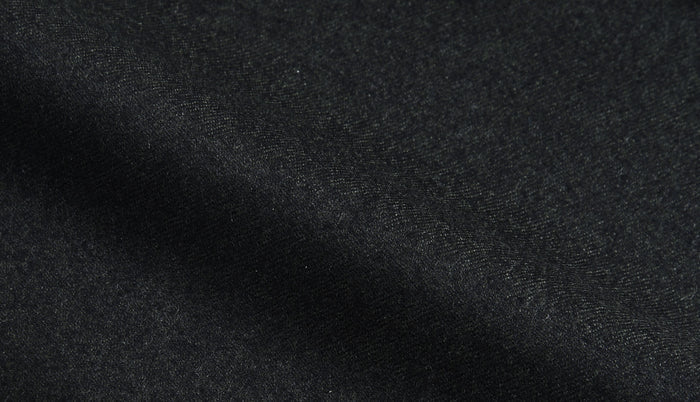 VBC 100% Wool: Greenish Black Flannel High Waisted Pant