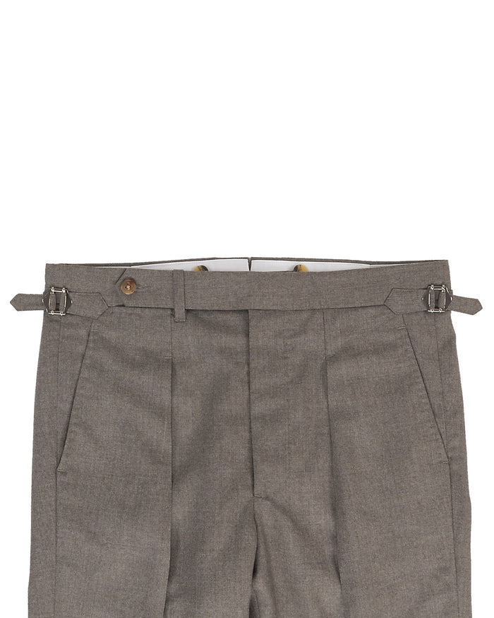VBC 100% Wool: Silver Fox Brown Flannel