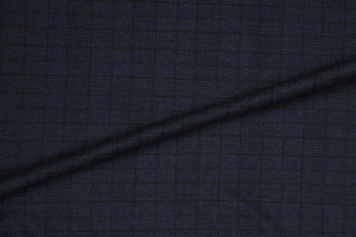 VBC Dark Blue Checks Pants