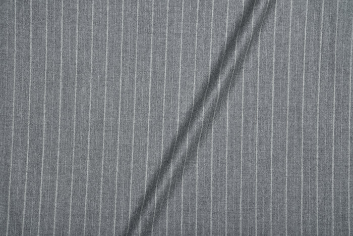 VBC Granite Grey Striped Wool Pants