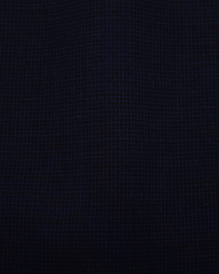 VBC Navy Blue Nano Checks Pants