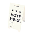 VOTE HERE with Precinct Designation Pre-Printed A-Frame Sign (SG-152)