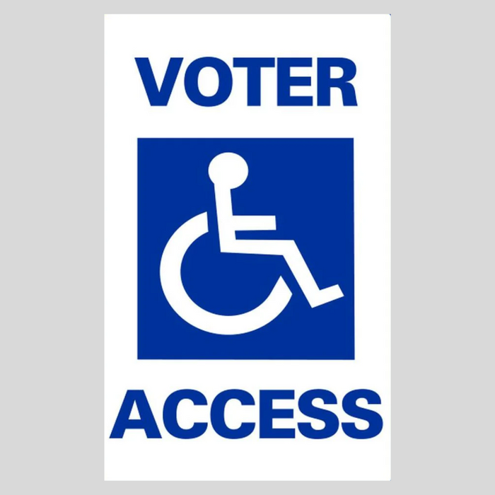 VOTER ACCESS Slim Sign (SG-101E)