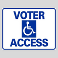 VOTER ACCESS Small A-Frame Sign (SG-101D)