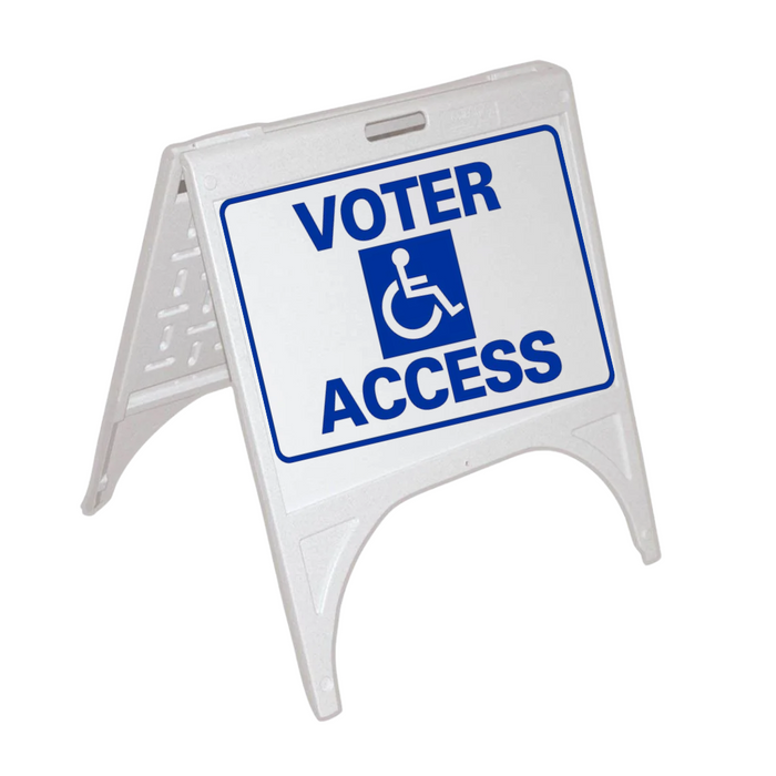 VOTER ACCESS Small A-Frame Sign (SG-101D)