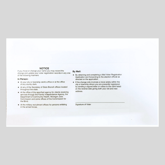 Voter ID Card (FM-137)