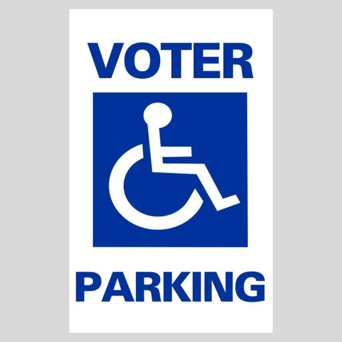 VOTER PARKING Large A-Frame (SG-104B)