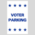 VOTER PARKING Slim Sign (SG-208E)