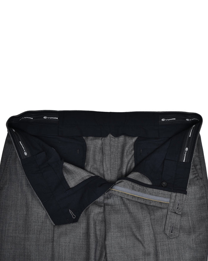Washable Wool Charcoal Birdseye