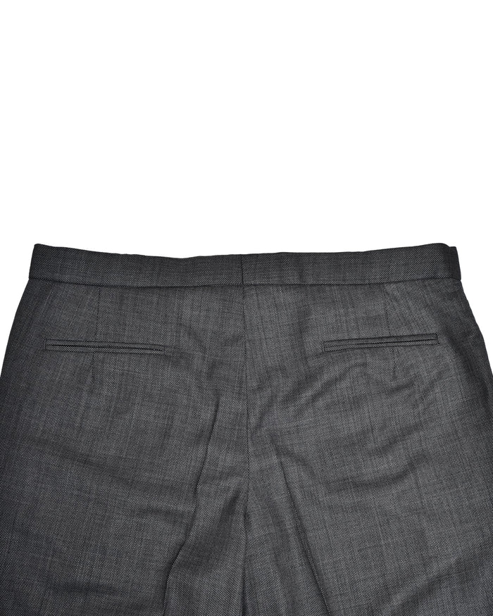 Washable Wool Charcoal Birdseye