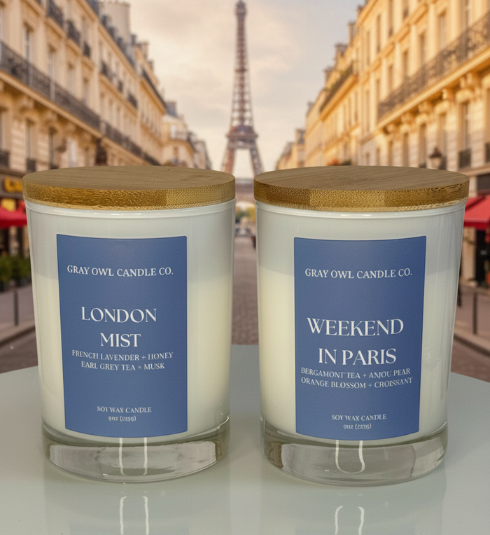 Weekend in Paris Candle