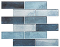 Bella Glass Tiles Westminster Series WM772 Blue Jubilee