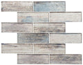 Bella Glass Tiles Westminster Series WM778 Palace Teak