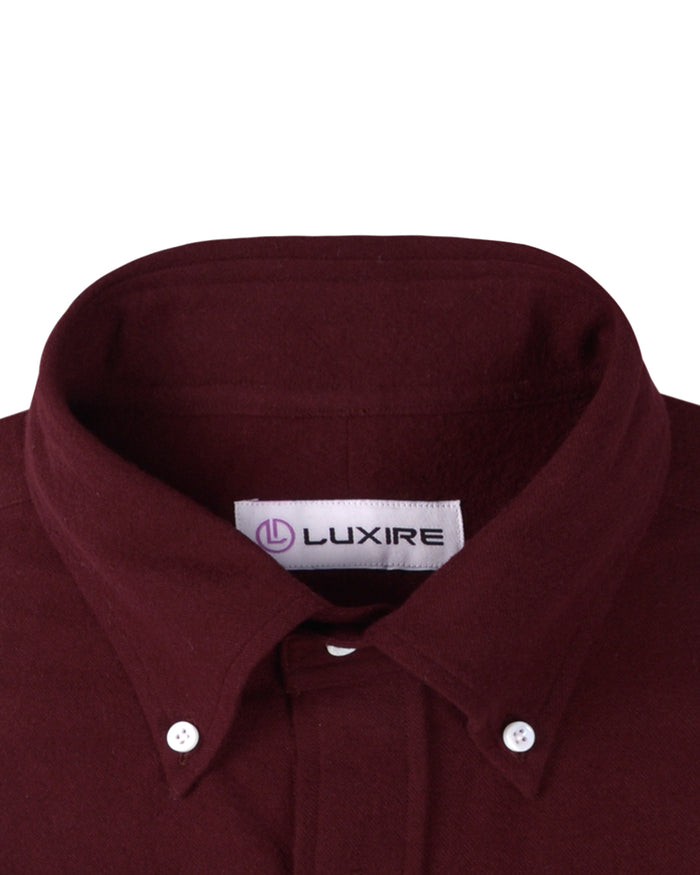 Wine Cotton Flannel