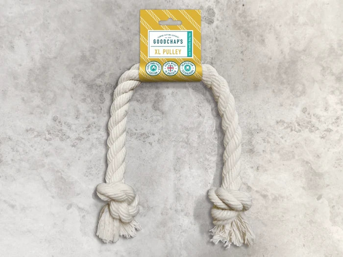 XL Pulley - Natural Cotton Rope Toy