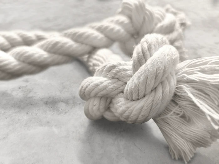 XL Pulley - Natural Cotton Rope Toy