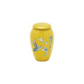 Yellow Hummingbird Mother of Pearl Keepsake — ISU-RJ-0182